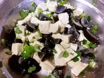 Make Homemade egg tofu step 5