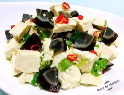 Make Homemade egg tofu step 9