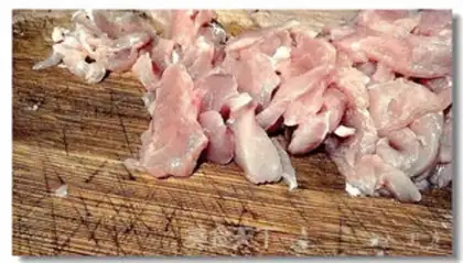 Make Twin pepper chicken step 1