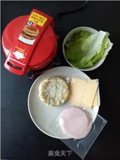 Make Pancake burger step 0