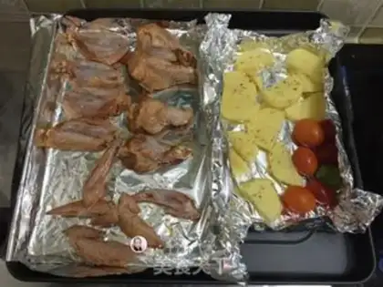 Make Roasted chicken wings step 3