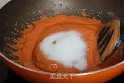 Make Coconut mountain cake step 4
