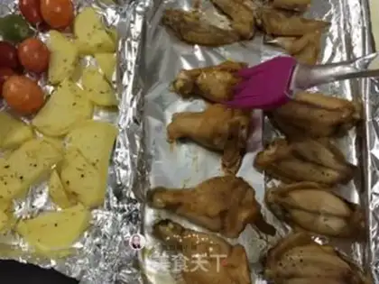Make Roasted chicken wings step 5