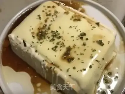Make Japanese sauce tofu step 2