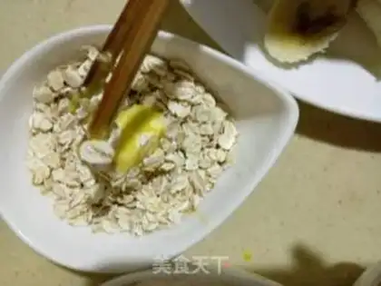 Make oatmeal banana souffle step 3