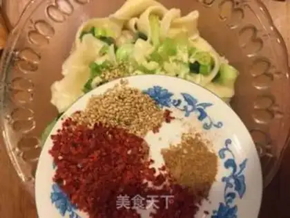 Make Oily noodles step 14