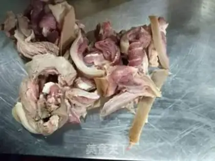 Make Clear the lamb step 1