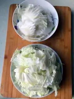 Make Fish cabbage step 1