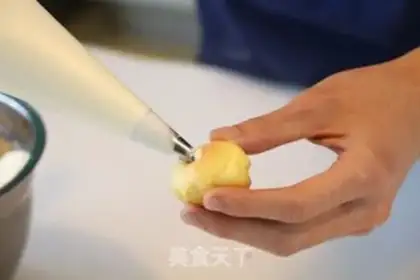 Make Winter warm-hearted puff step 6