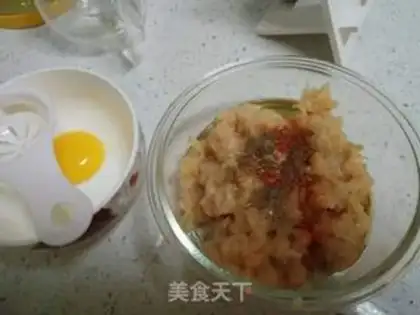 Make Cheese chicken balls step 1