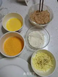 Make Cheese chicken balls step 2