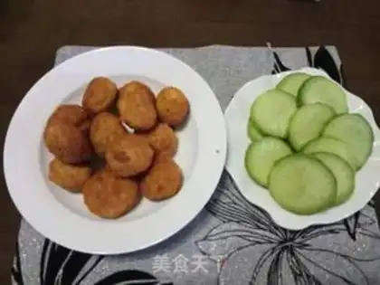 Make Cheese chicken balls step 4