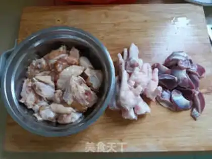 Make Chicken Sanbao Potato step 0