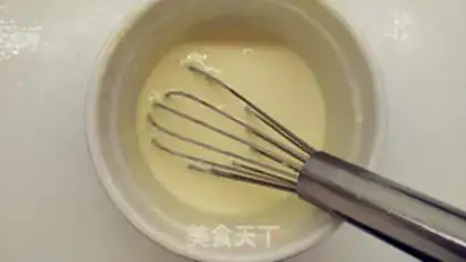 Make Chocolate cheese, Madeleine step 3