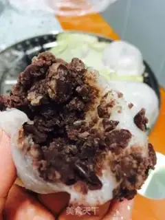 Make Northeast sticky bean bag step 12