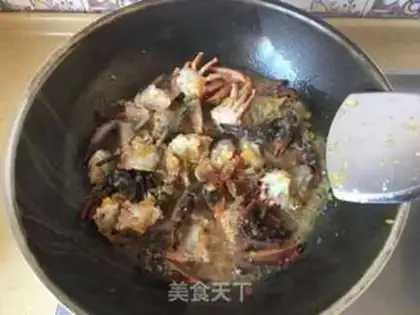 Make Crab onions step 6