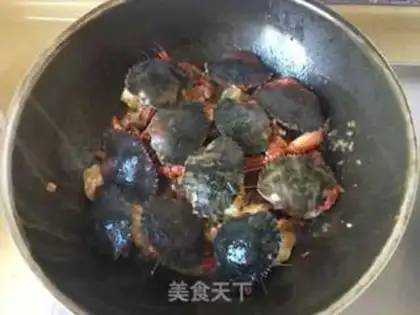 Make Crab onions step 7