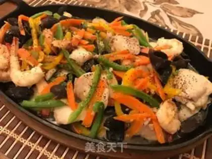 Make Steel seafood step 5