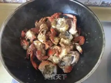 Make Crab onions step 8