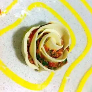 Make Shrimp heart roses steam step 6