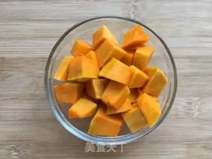 Make Pumpkin porridge step 2