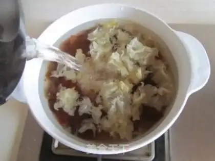 Make Peach and silver spoons step 3