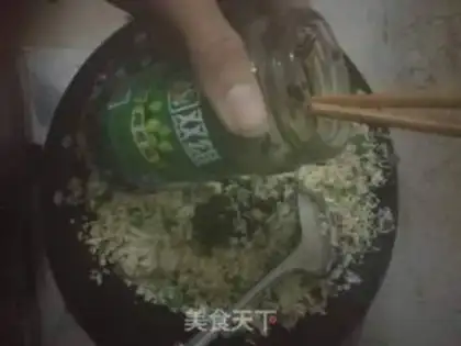 Make Sausage fried rice step 3