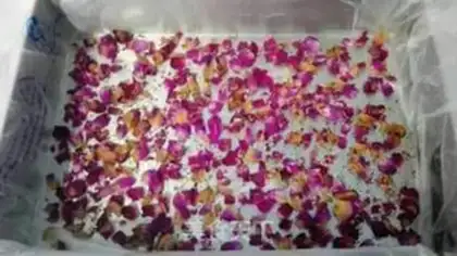 Make The beauty of roses and glue step 5