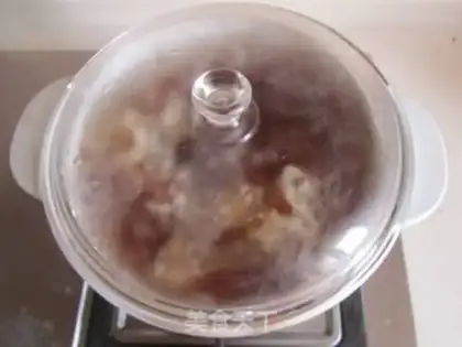 Make Peach and silver spoons step 6