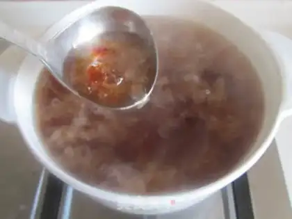 Make Peach and silver spoons step 7