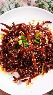 Make Spicy beef silk step 6