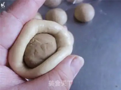 Make Red sugar chestnut snack step 5