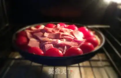 Make Potato bacon pizza step 7
