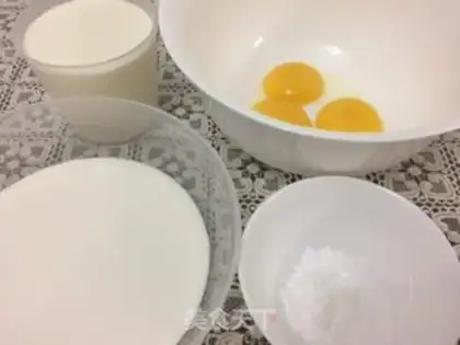 Make Caramel and egg cream pudding step 0