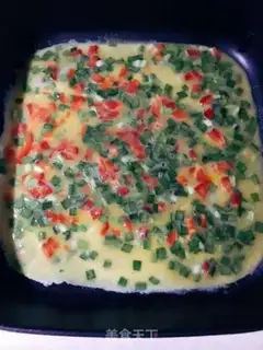 Make A thick egg burn step 4