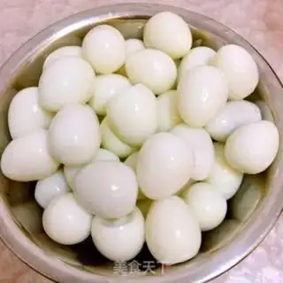 Make Tea quail eggs step 1