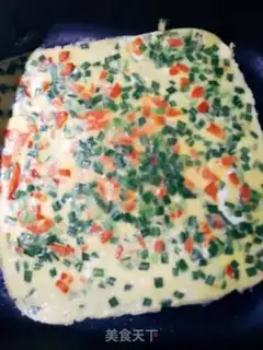 Make A thick egg burn step 5