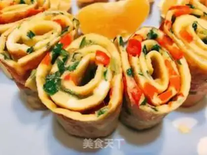 Make A thick egg burn step 8