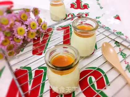 Make Caramel and egg cream pudding step 9