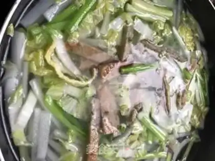 Make The salty soup step 8
