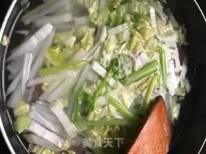 Make The salty soup step 12