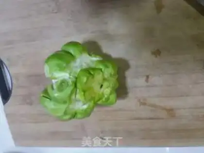 Make Green Noodle step 1