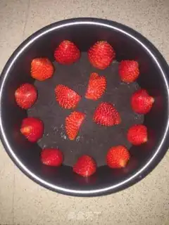 Make Strawberry cheesecake step 9