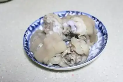 Make Soybean pig hoof step 1