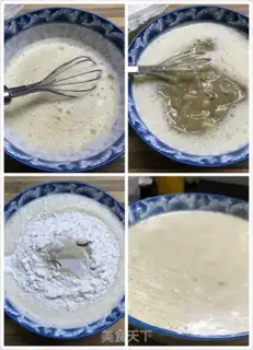 Make Milk honey banana muffins step 1