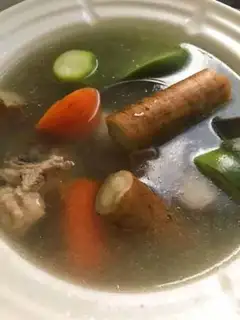 Make Redeathing liver soup step 4