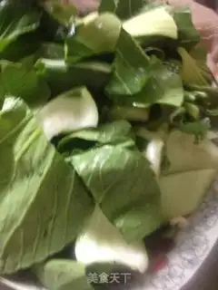 Make Mushroom greens step 1