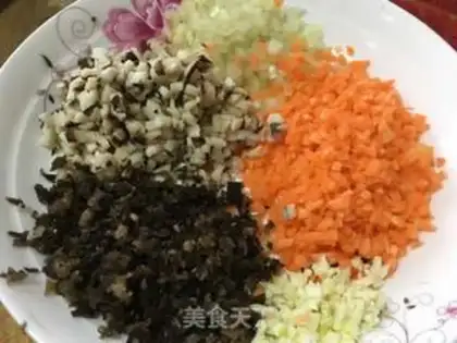 Make Chicken wing buns step 1