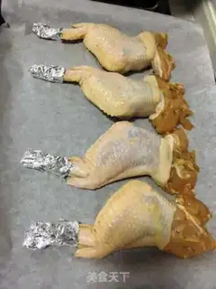 Make Chicken wing buns step 2