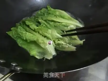 Make Garlic lettuce step 5